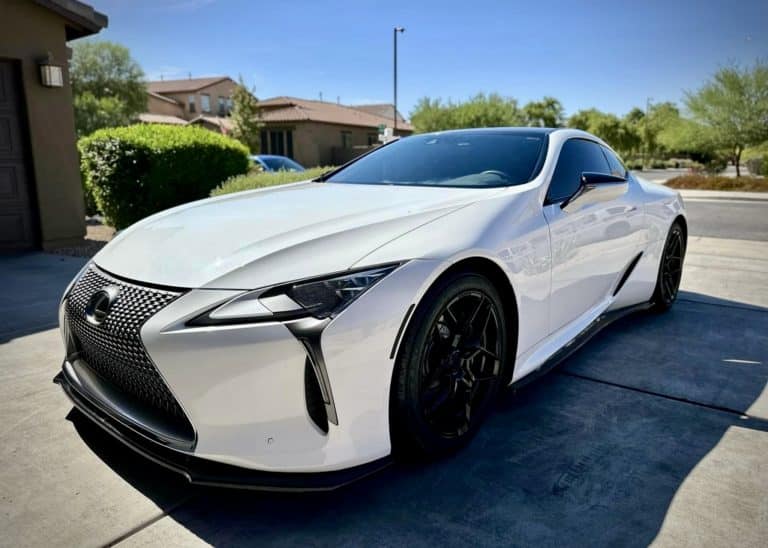 freshly detailed and ceramic coated car