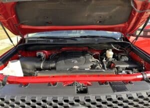 Engine Bay Cleaning on Tundra