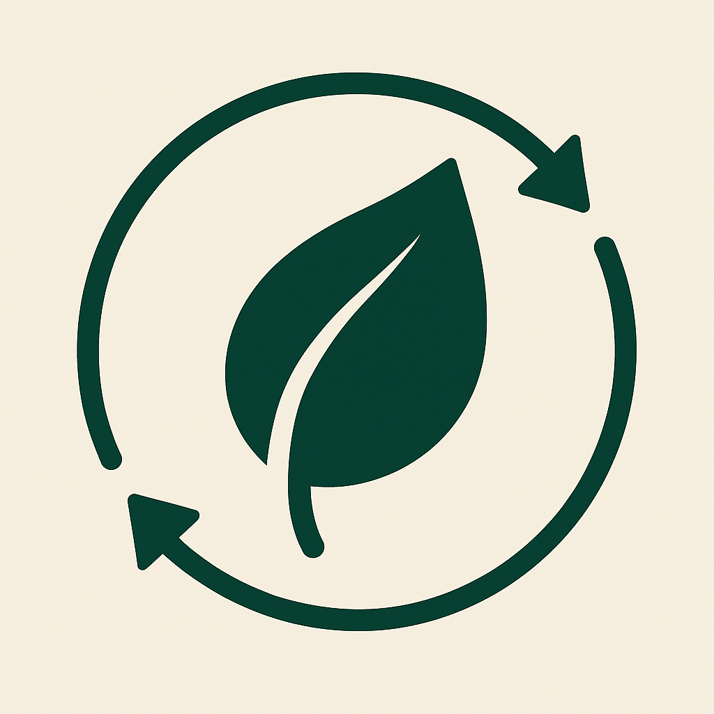 Eco-friendly commitment badge