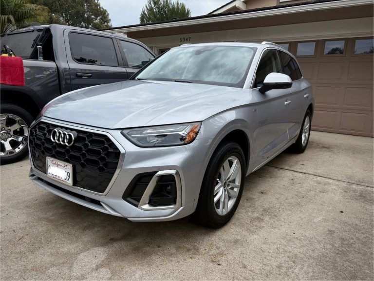 Audi Q5 SUV after a full mobile detailing appointment